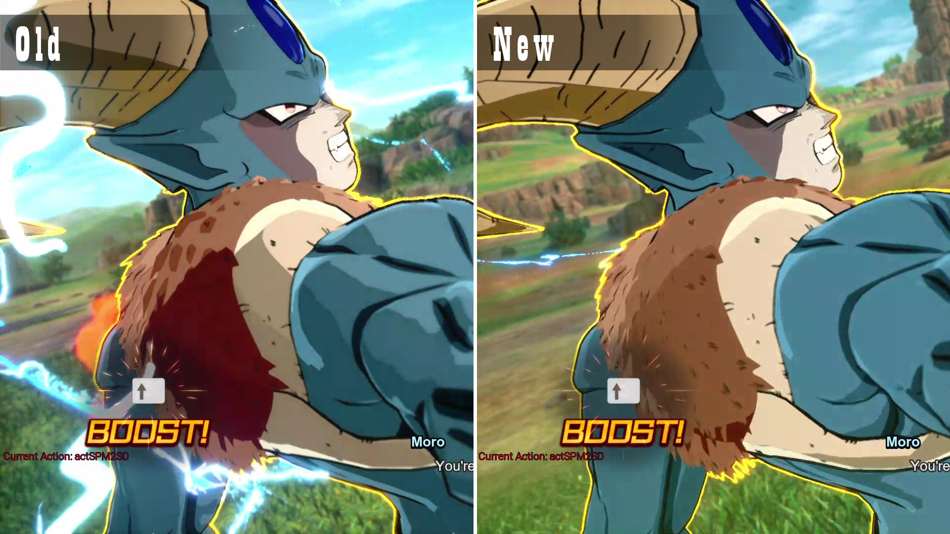 Moro Update project Work In Progress for Dragon Ball: Sparking