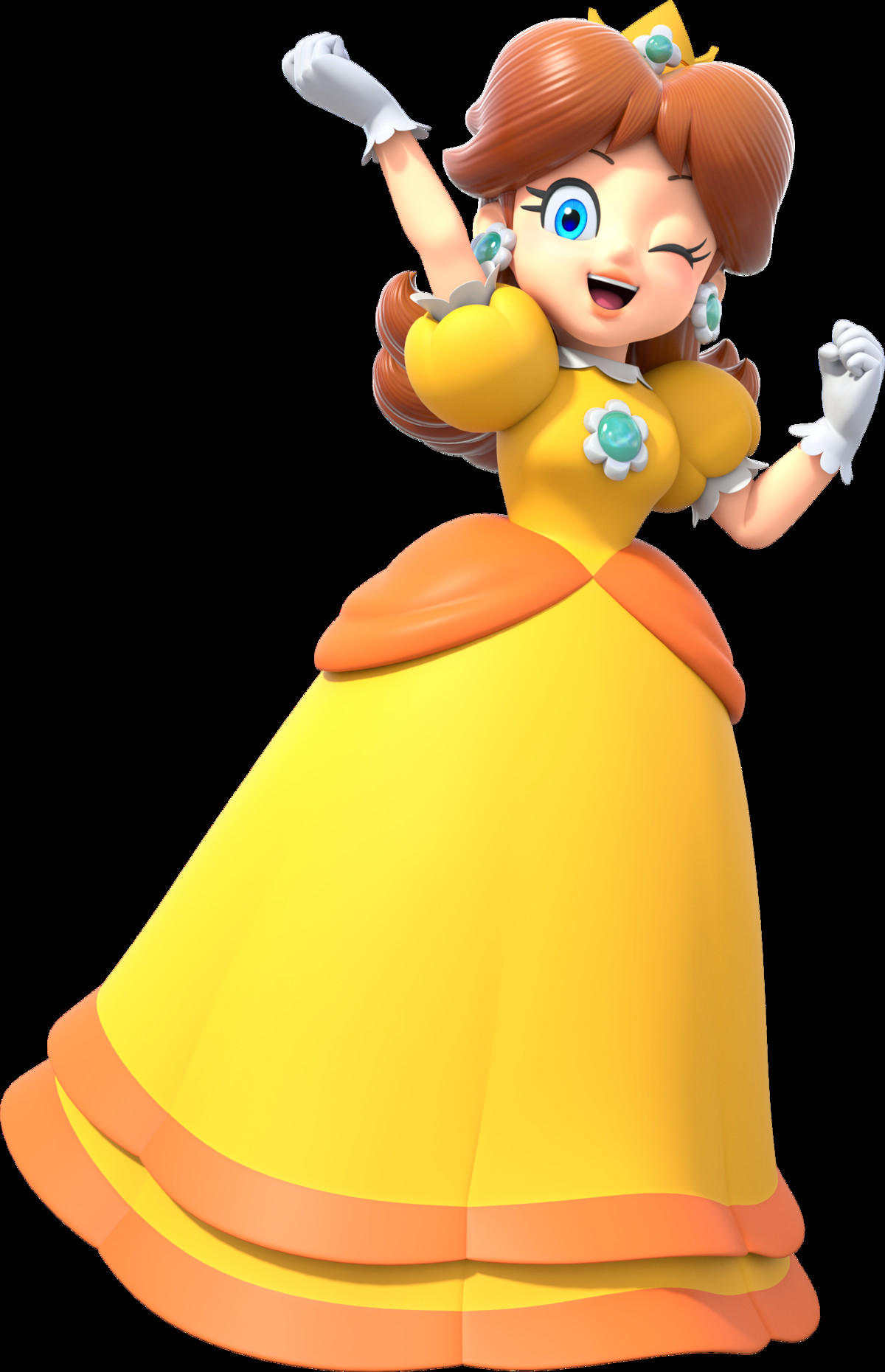 Daisy over Peach Work In Progress for Super Mario Odyssey | SMO Works ...