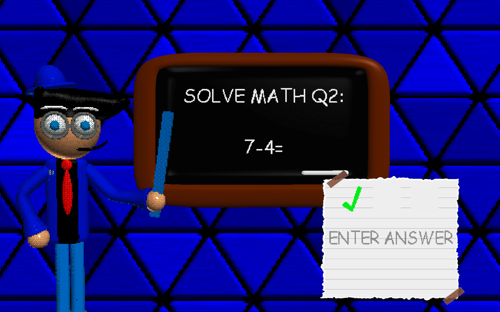 Baldi Math Class Mark's Wonderful Mathematic Class Work In Progress for Baldi's Basics ...
