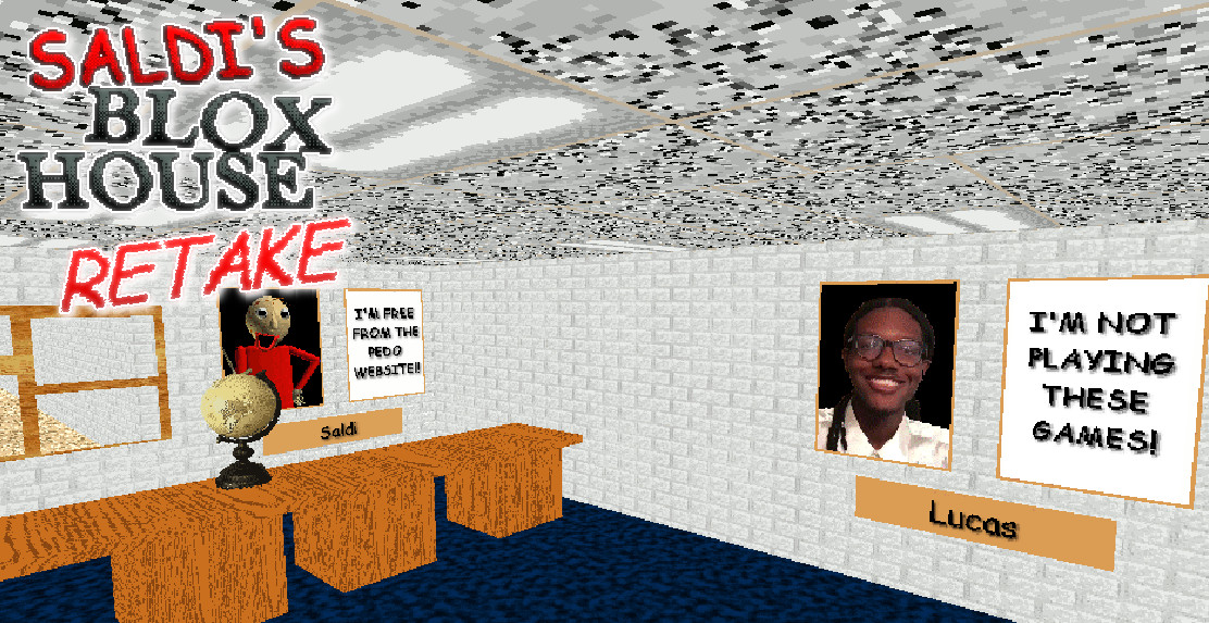 Saldi Raldi Baldi Saldi's Bloxhouse RETAKE Work In Progress for Baldi's Basics | Baldi ...