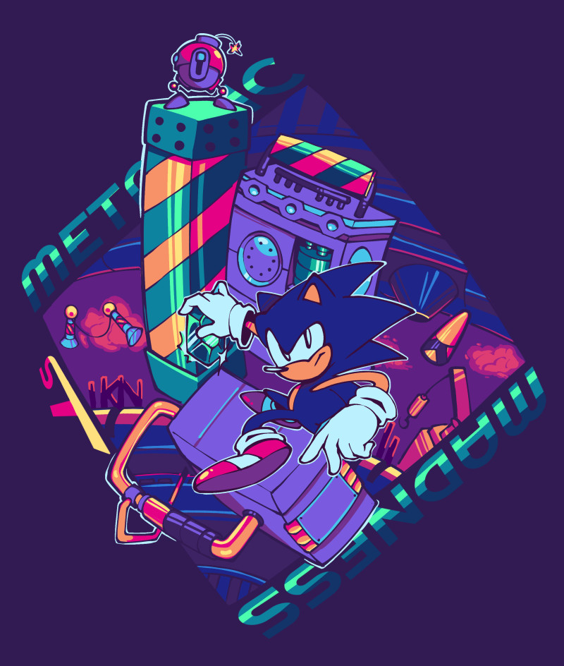 The Ultimate Sonic Cd Metallic Madness Backgrounds