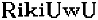 RikiUwU username pic