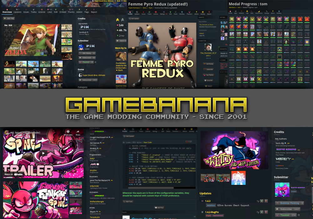 GameBanana  The Game Modding Community - Since 2001